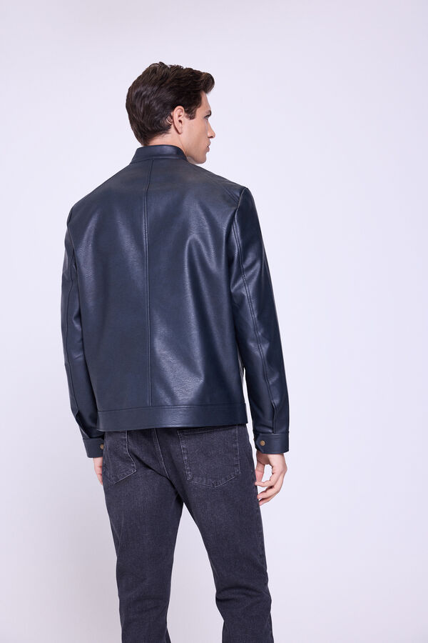 Milano Chaqueta Biker Negro