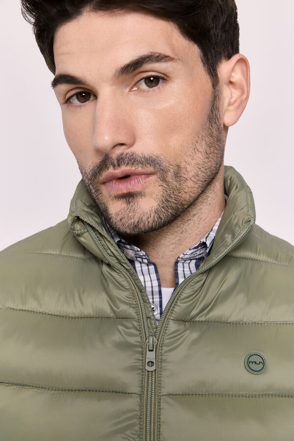 Milano Colete acolchoado ultralight Cáqui