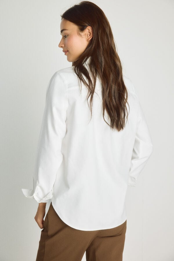 Milano Camisa oxford Branco