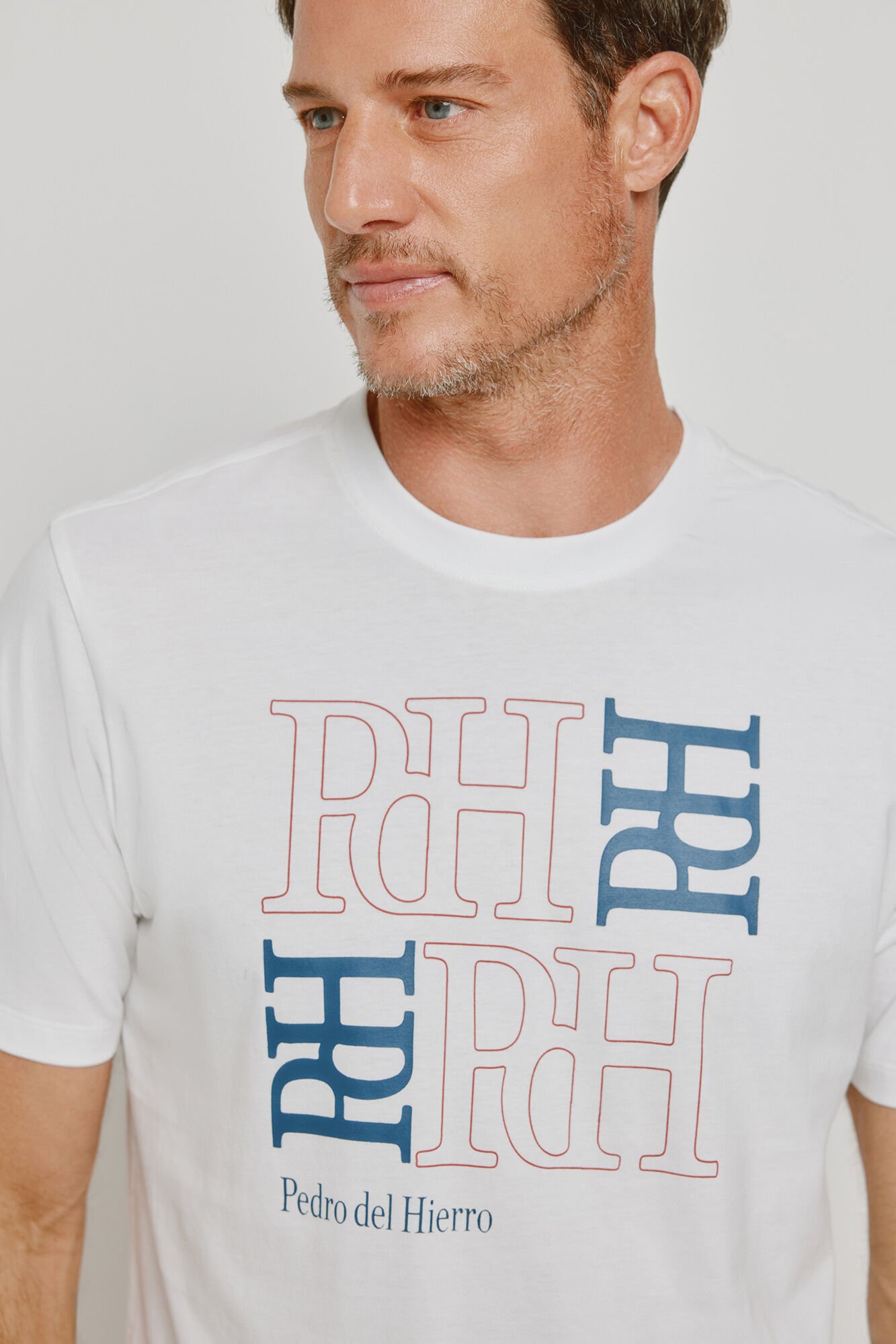 Pedro del Hierro Camiseta manga corta estampada