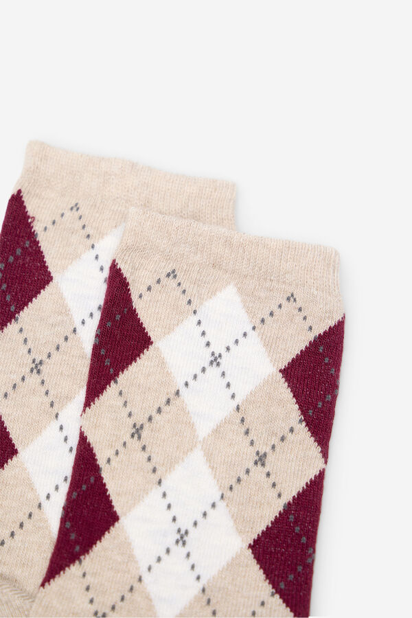 Milano Rombos Socks Beige