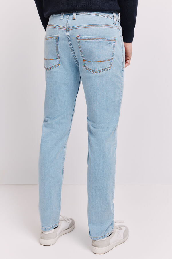 Pedro del Hierro Pantal&oacute;n vaquero slim fit Azul Claro