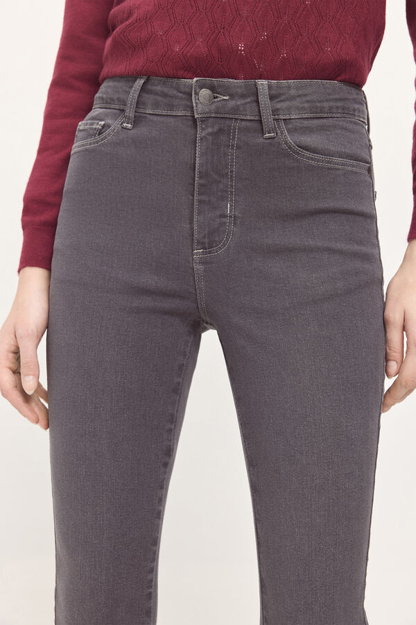 Milano Denim slim Gris