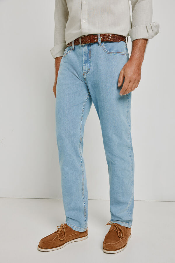 Pedro del Hierro Cal&ccedil;as jeans regular fit Azul indigo