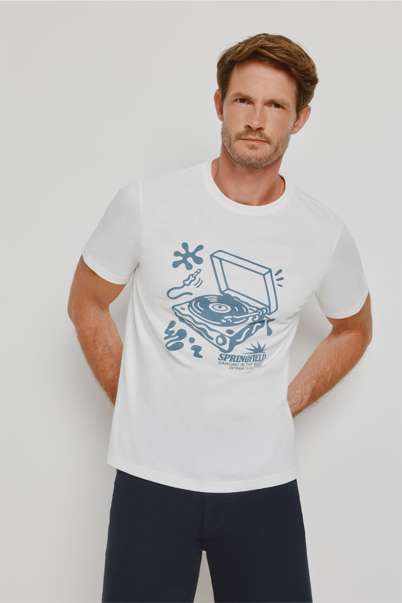 Springfield Camiseta gr&aacute;fica Springfield