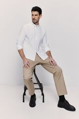 Springfield Camisa manga larga Blanco