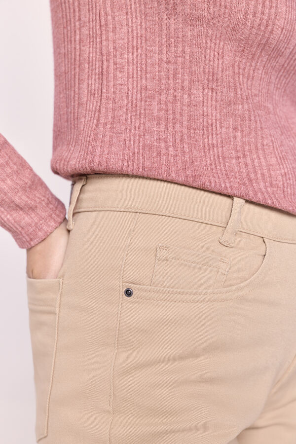 Milano Pantal&oacute;n ancho Beige
