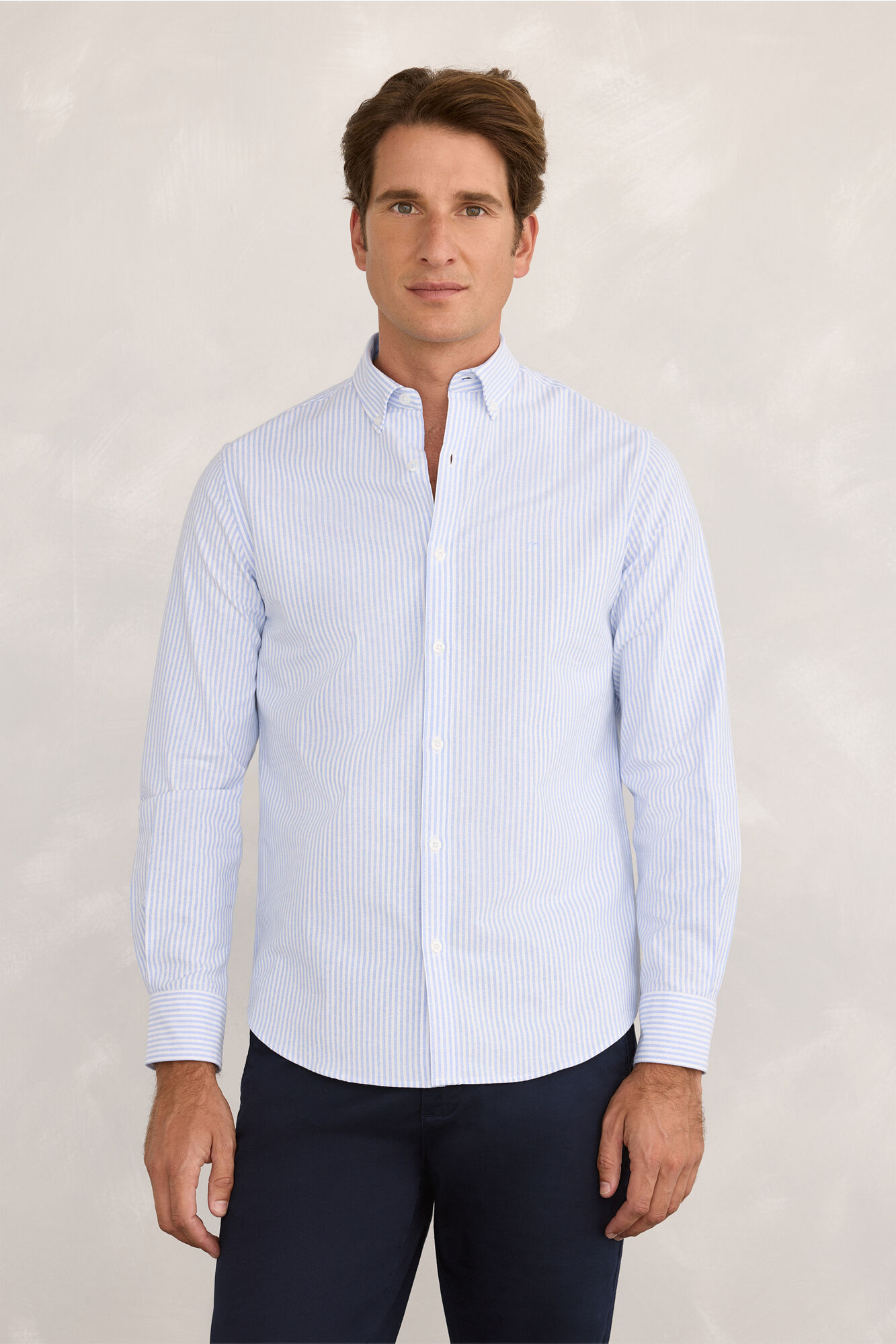 Milano Camisa esportiva riscas