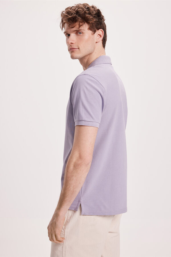 Springfield Polo B&aacute;sico SPF Morado/Lila