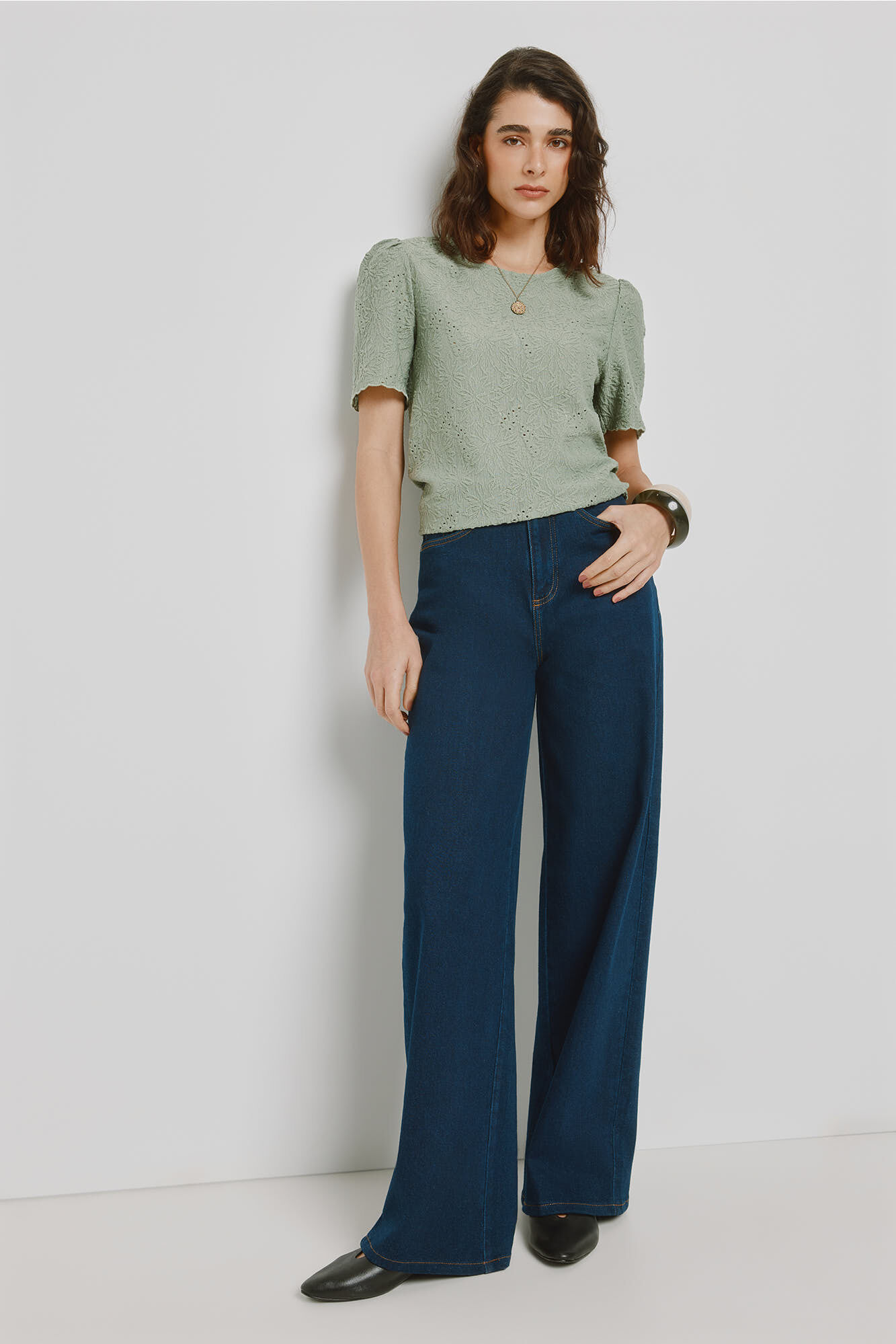 Milano T-shirt estampada de manga curta