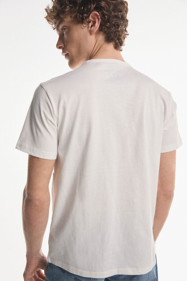 Fifty Outlet Camiseta Básica Milano Blanco