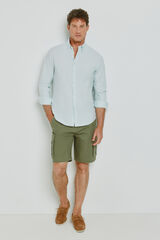 Milano Bermuda cargo Kaki Oscuro