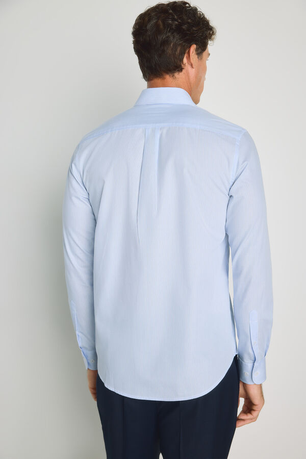 Milano Camisa de manga comprida Azul claro