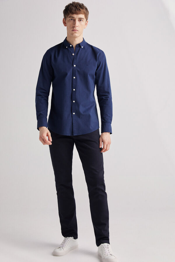 Fifty Outlet Camisa twill lisa Navy