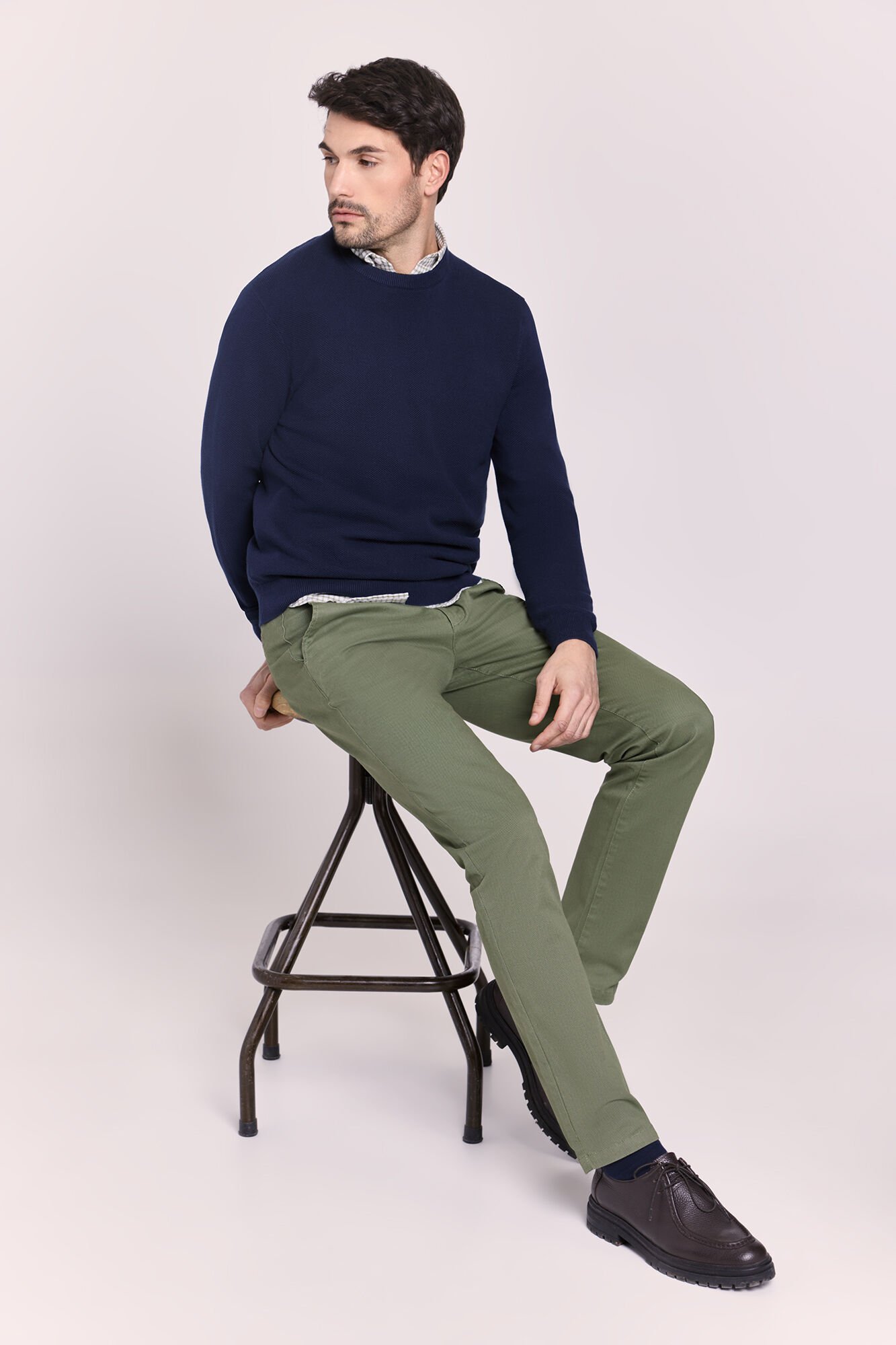 Milano Jersey cuello caja