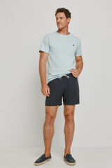 Springfield Fato de banho liso Marinho