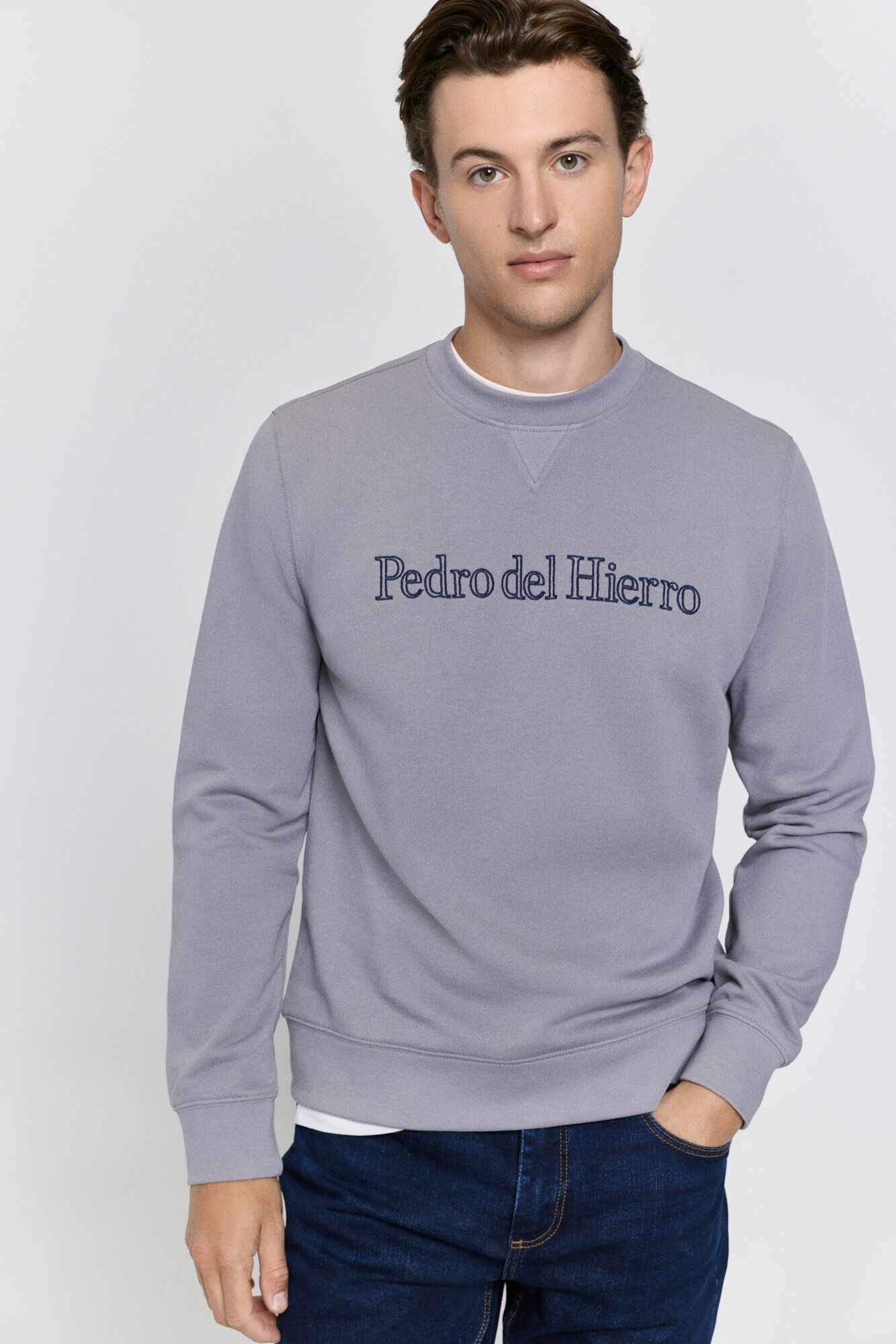 Pedro del Hierro Sudadera logo regular fit