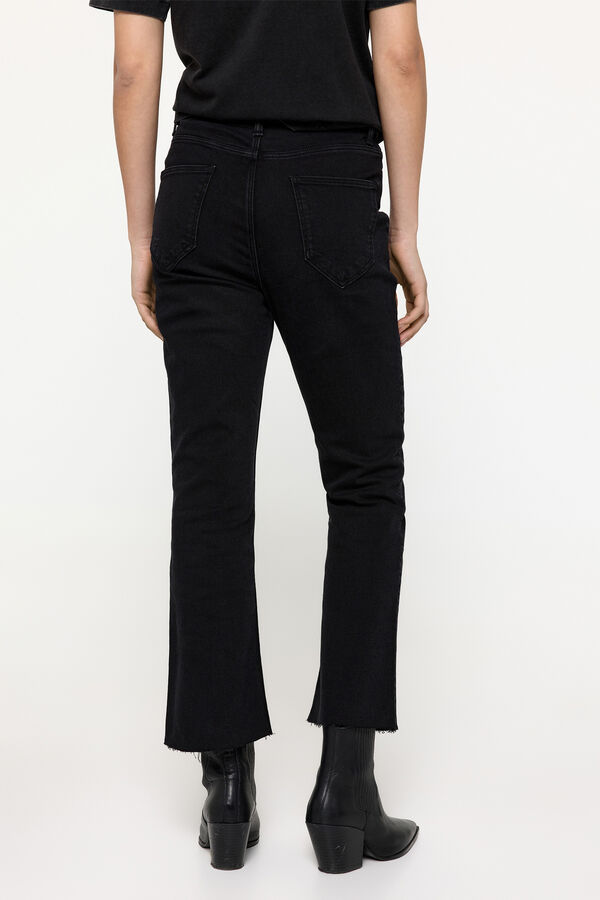 Milano Pantal&oacute;n Denim Mini Flare Marengo