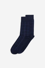 Milano Calcetines Square Navy