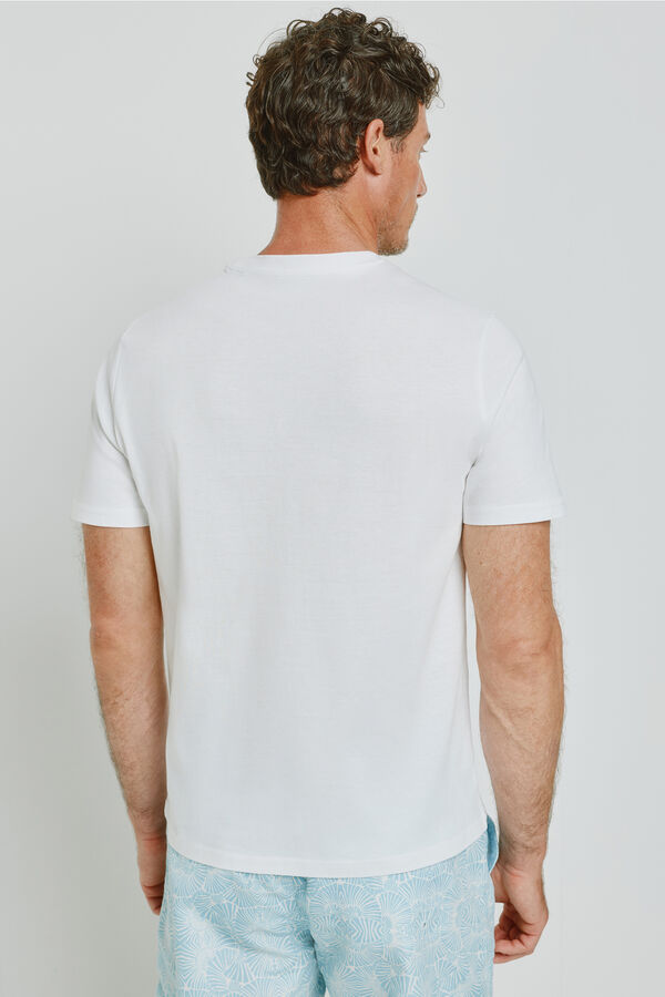 Milano T-shirt de manga curta Branco