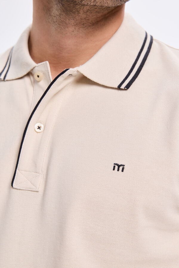 Milano Polo Tips Bege