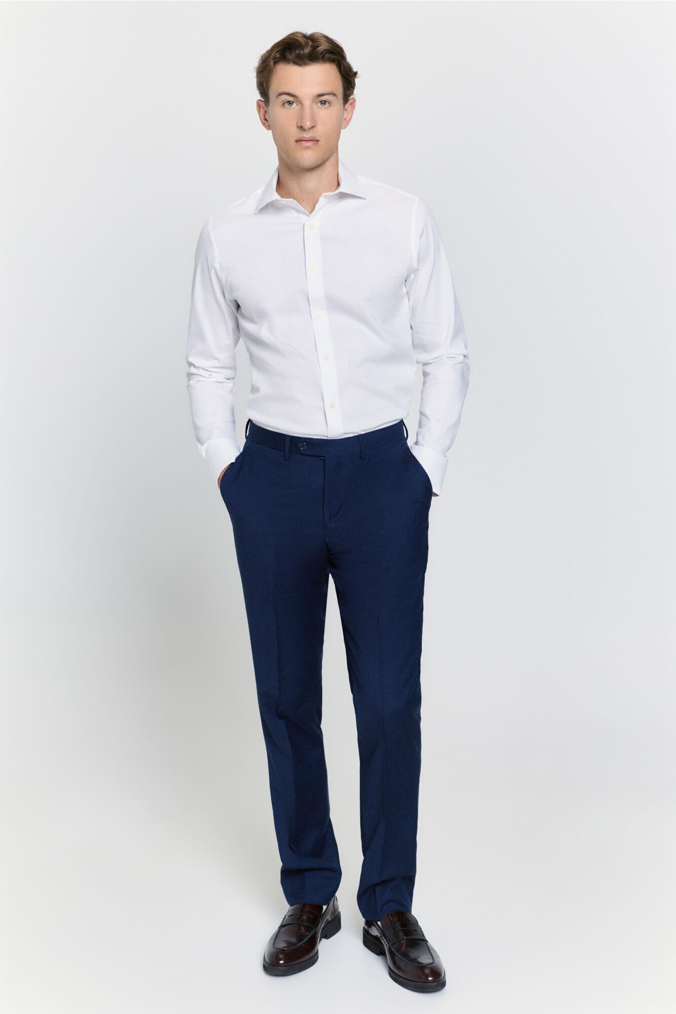 Milano Camisa vestir slim fit