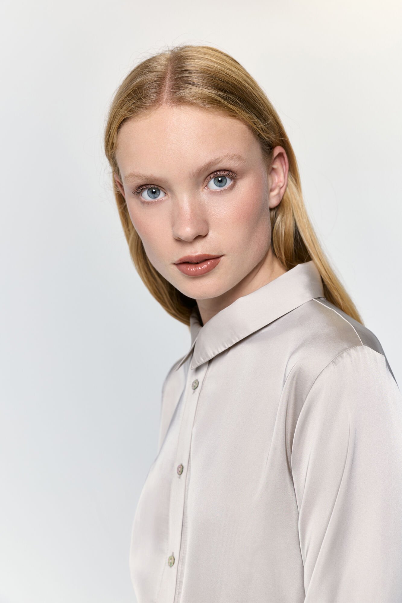 Milano Camisa satinada