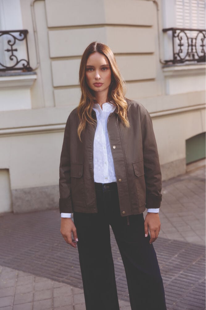 Milano Chaqueta con cuello pana