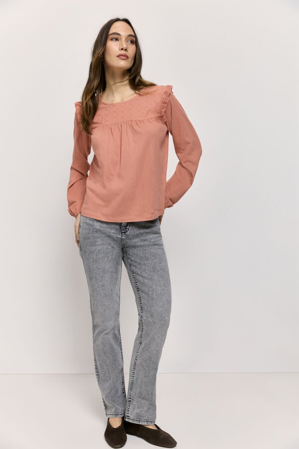 Milano Camiseta manga larga Rosa