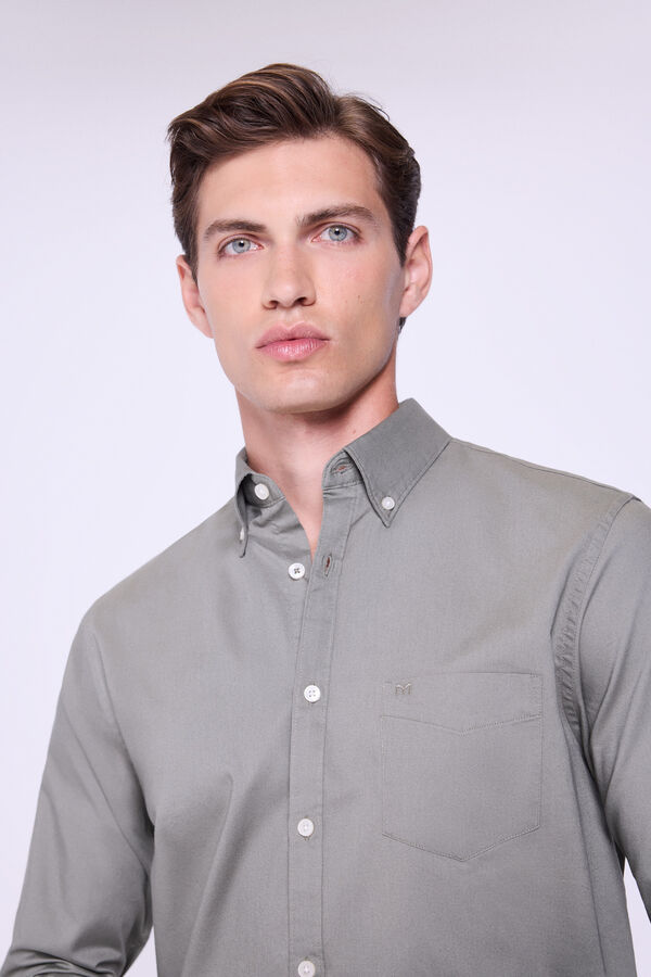 Milano Camisa Relaxed Fit Kaki