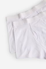 Fifty Outlet Pack 2 boxer punto Blanco