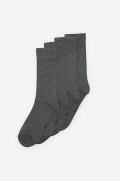 Fifty Outlet Pack Calcetines Básicos Gris oscuro