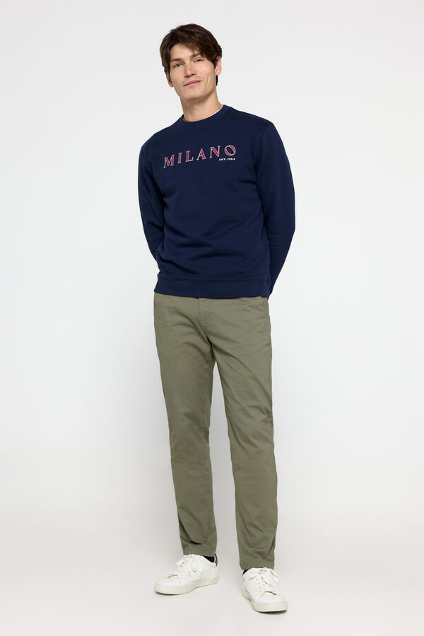 Milano Sudadera B&aacute;sica Milano Navy
