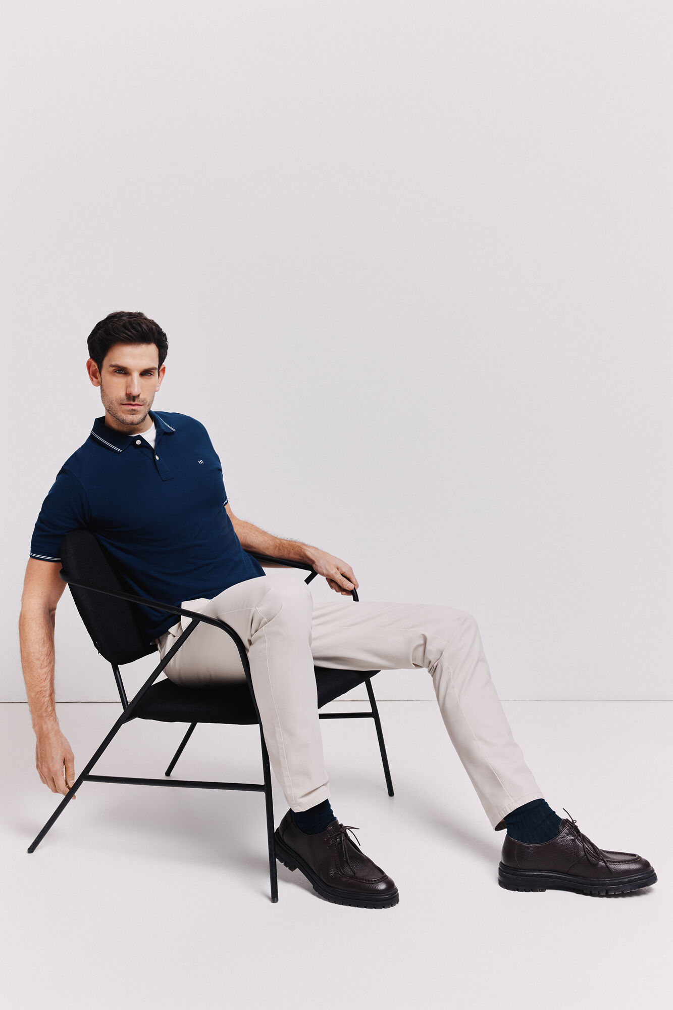 Milano Polo manga corta