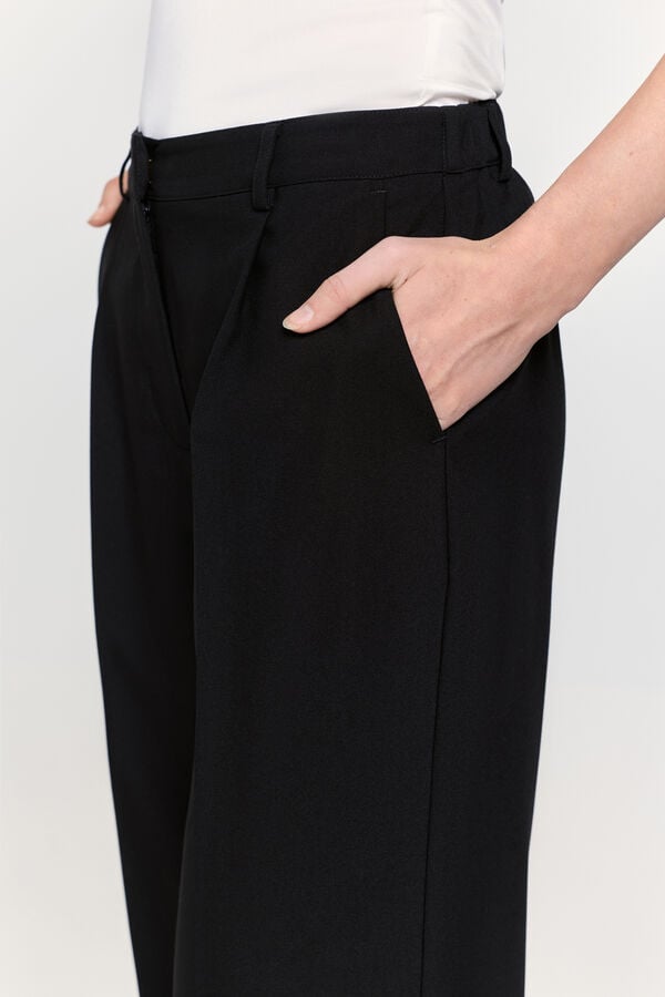 Milano Pantalón estilo sastre Negro