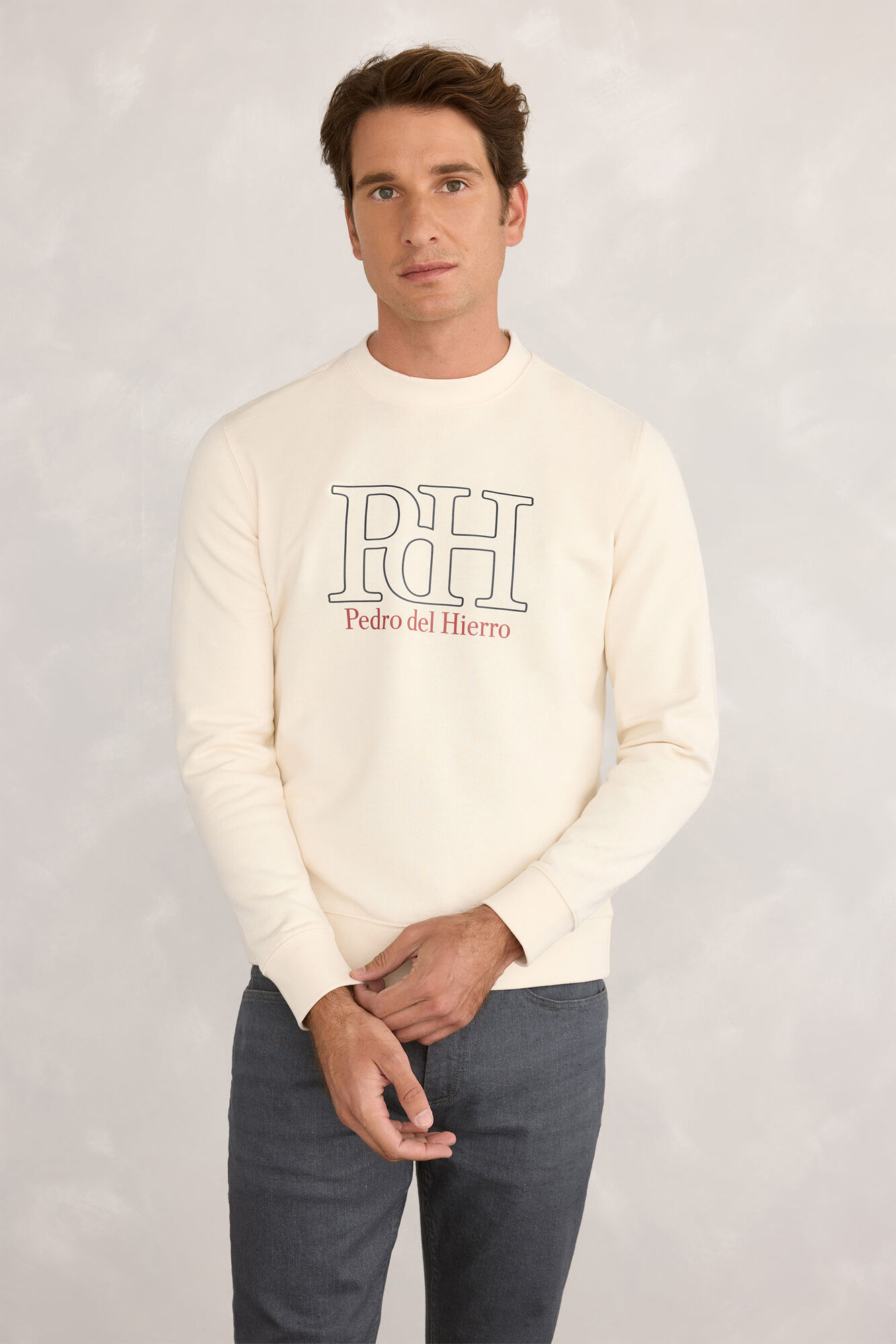 Pedro del Hierro Sudadera B&aacute;sica Logo