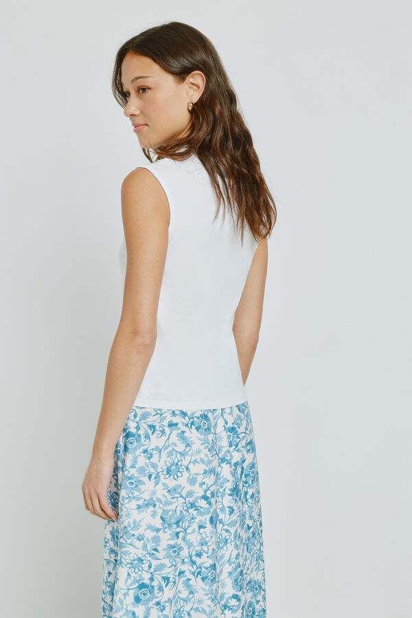 Milano T-shirt de manga curta Branco