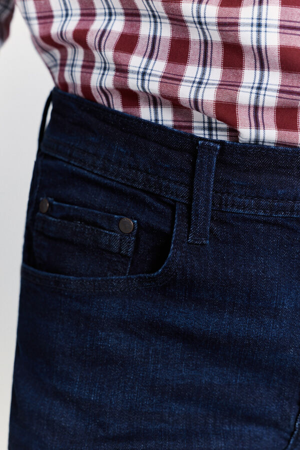 Pedro del Hierro Pantalón vaquero slim fit Navy