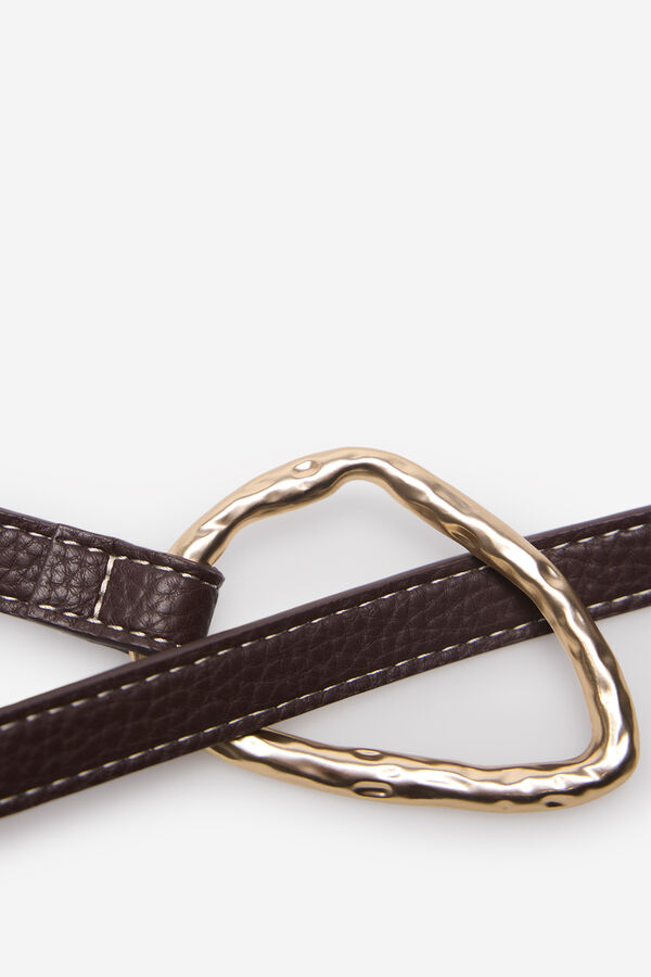 Milano Cintur&oacute;n anudado Beige