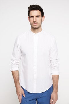 Fifty Outlet Camisa Lino Blanco