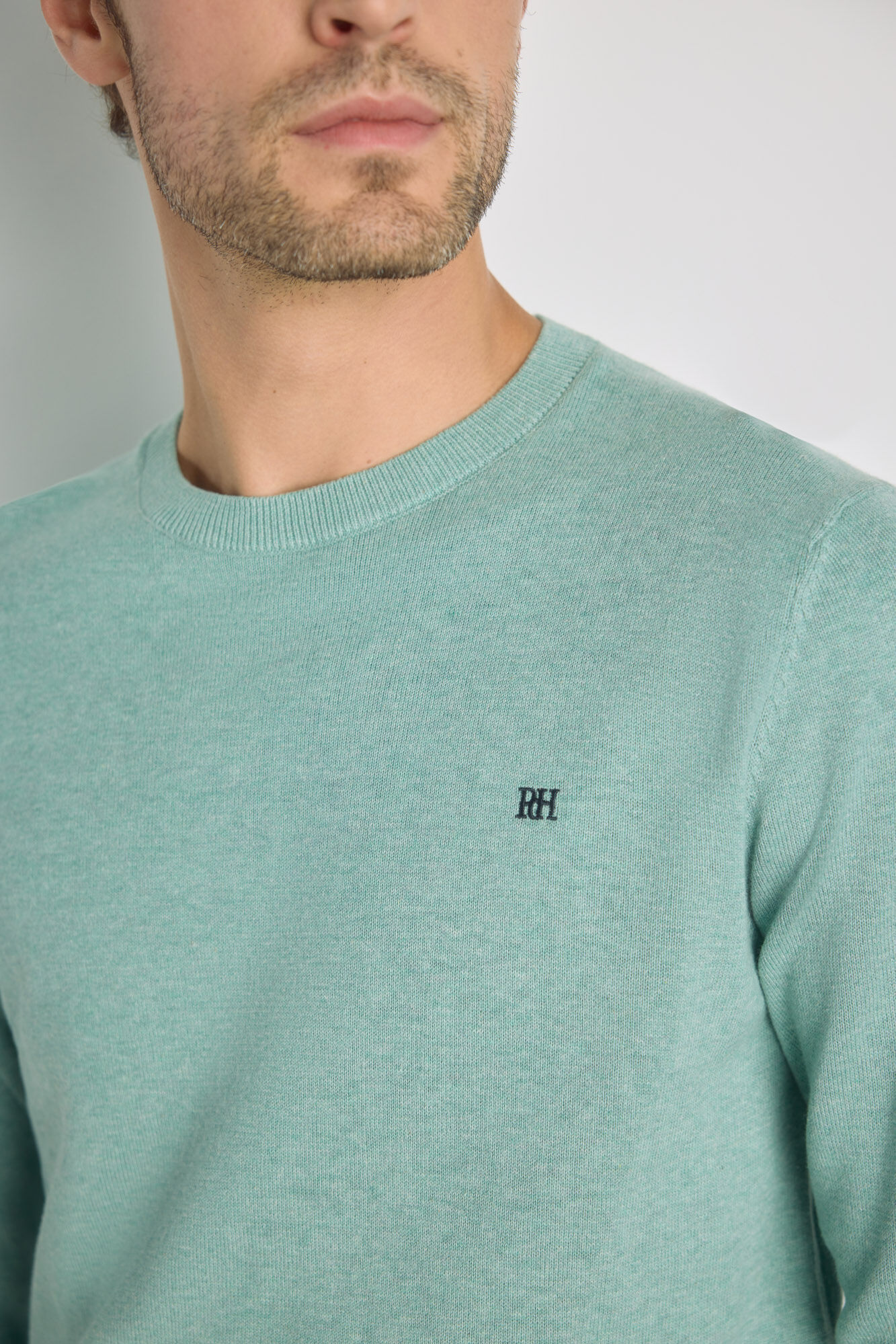 Pedro del Hierro Camisola gola caixa