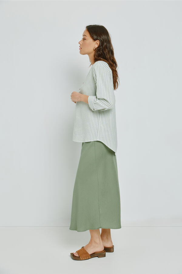 Milano Blusa rayas Verde