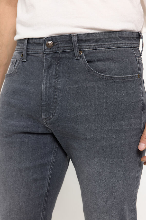 Milano Jeans slim Cinza medio