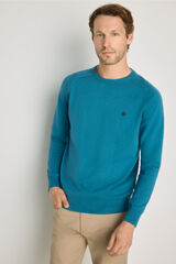 Springfield Camisola gola caixa Azul
