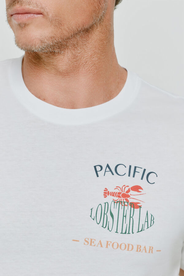 Milano T-shirt de manga curta Branco