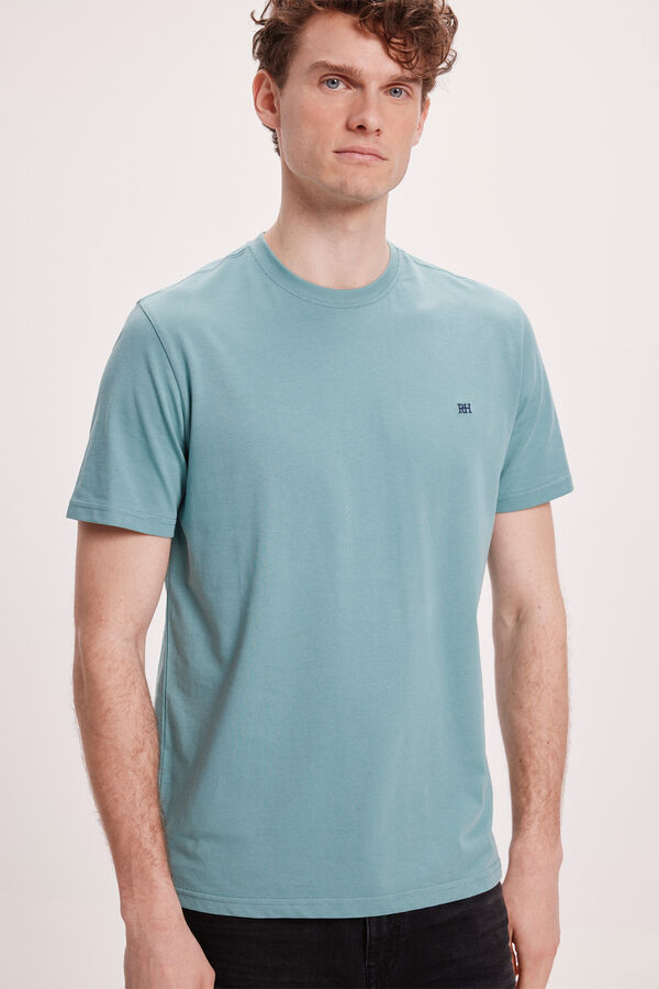 Pedro del Hierro Camiseta B&aacute;sica PDH Verde