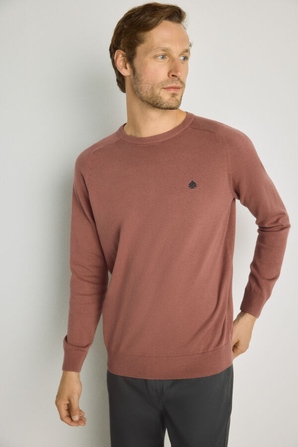 Springfield Camisola gola caixa Vinho