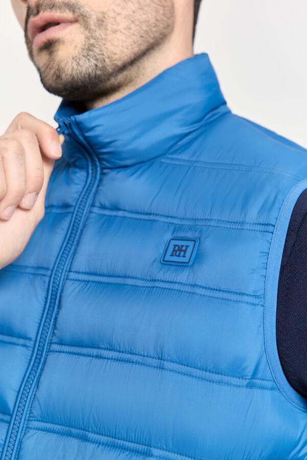 Pedro del Hierro Colete acolchoado ultralight Azul