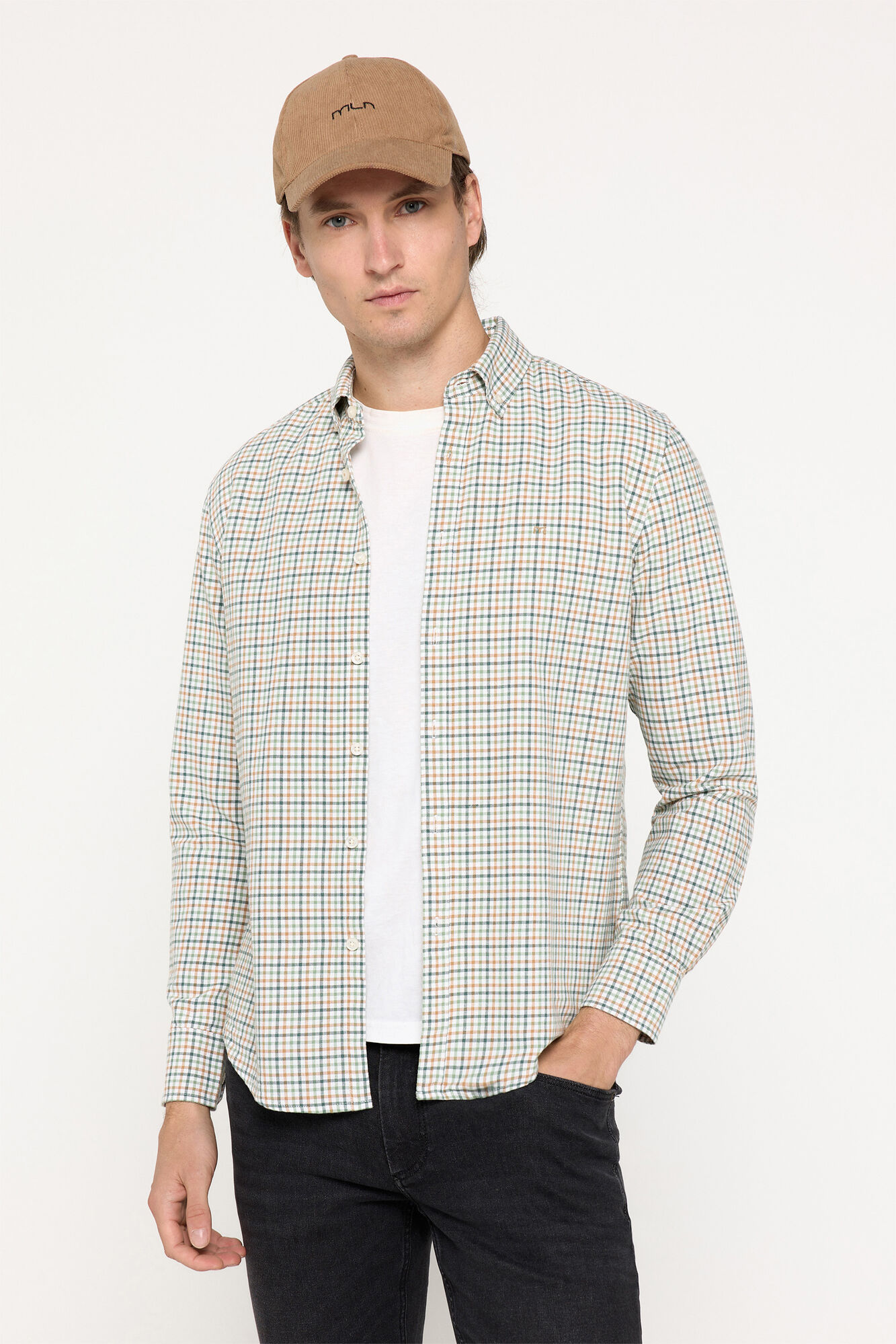 Milano Camisa Oxford xadrez