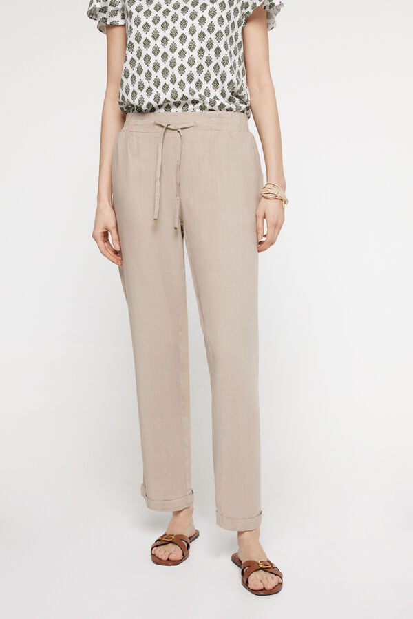 Fifty Outlet Luino pants Beige/Camel